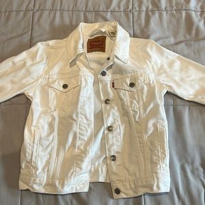Levi’s White Denim Jacket